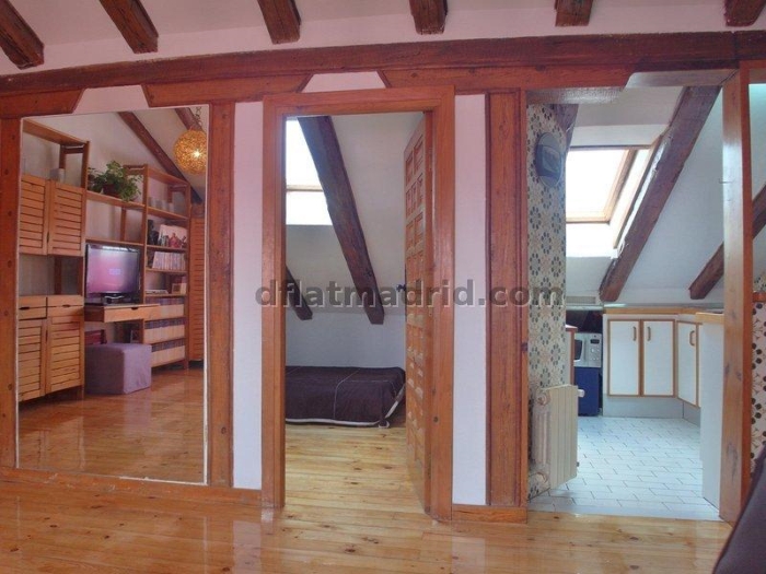 Bright Apartment in Centro of 2 Bedrooms with terrace #1609 in Madrid