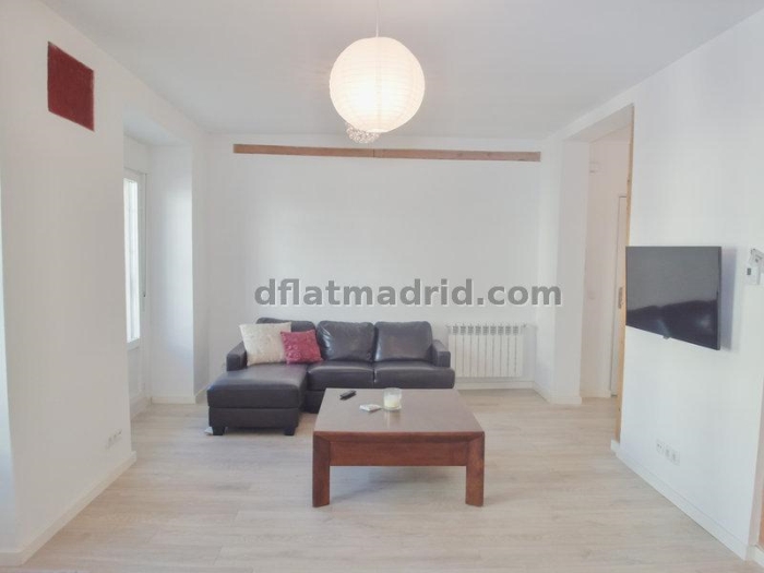 Apartamento Luminoso en Centro de 1 Dormitorio #1684 en Madrid