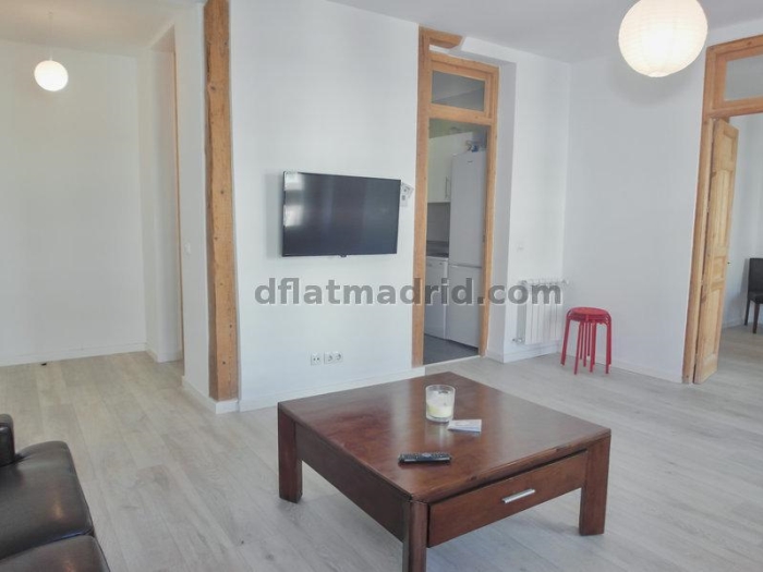 Apartamento Luminoso en Centro de 1 Dormitorio #1684 en Madrid