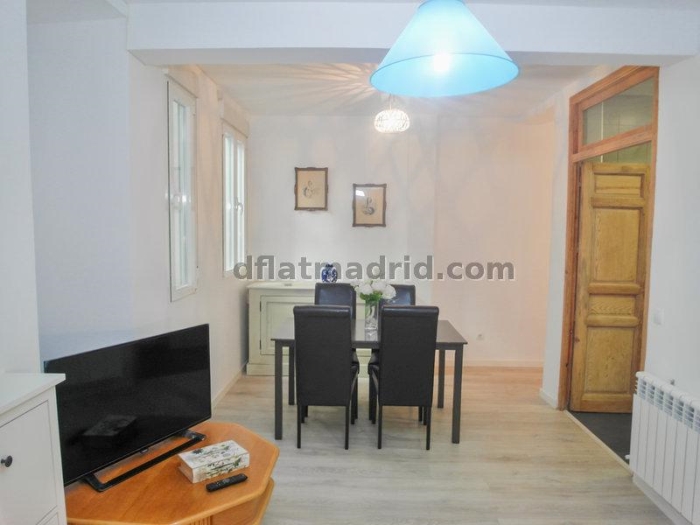 Apartamento Tranquilo en Centro de 1 Dormitorio #1685 en Madrid