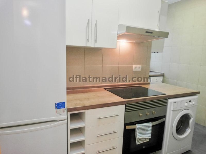 Apartamento Tranquilo en Centro de 1 Dormitorio #1685 en Madrid