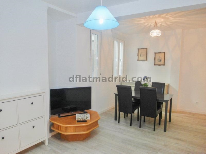 Apartamento Tranquilo en Centro de 1 Dormitorio #1685 en Madrid