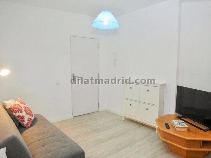 Apartamento Tranquilo en Centro de 1 Dormitorio #1685 en Madrid