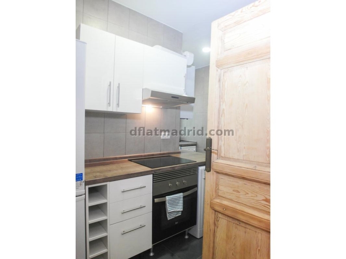 Apartamento Tranquilo en Centro de 1 Dormitorio #1685 en Madrid