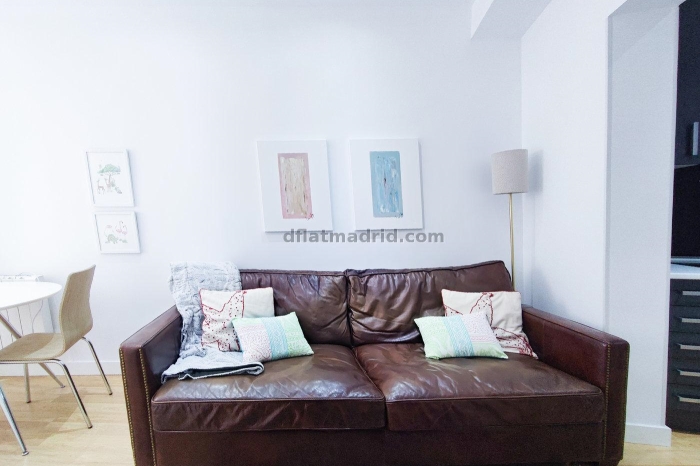 Bright Apartment in Centro of 1 Bedroom #1687 in Madrid