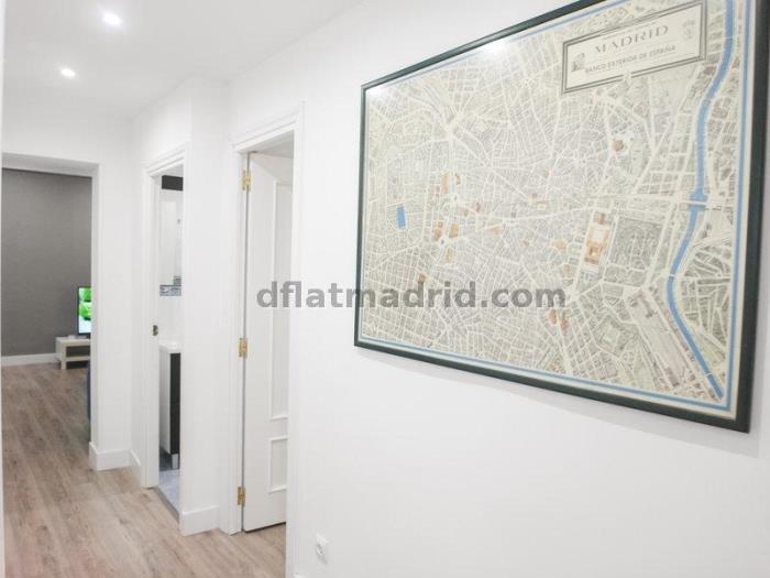 Spacious Apartment in Centro of 3 Bedrooms #1689 in Madrid