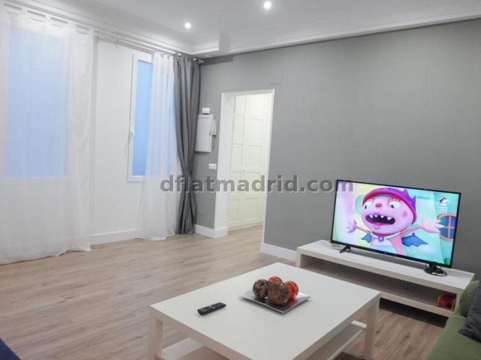 Spacious Apartment in Centro of 3 Bedrooms #1689 in Madrid