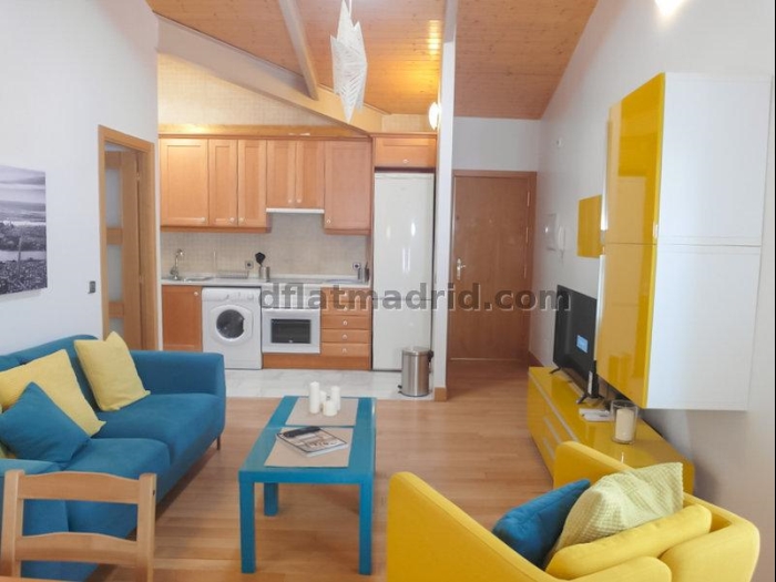 Quiet Apartment in Chamartin of 2 Bedrooms with terrace #1694 in Madrid