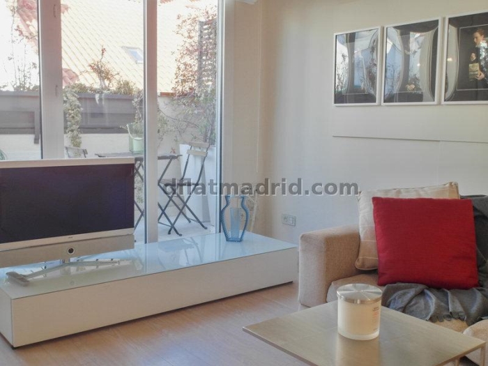 Spacious Apartment in Centro of 2 Bedrooms with terrace #1695 in Madrid