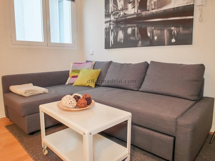 Quiet Apartment in Centro of 1 Bedroom #1029 in Madrid