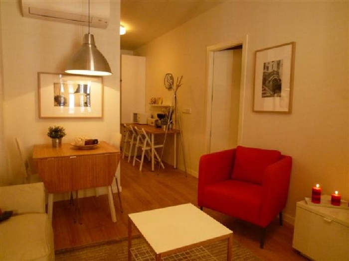 Apartamento Luminoso en Centro de 2 Dormitorios #1031 en Madrid