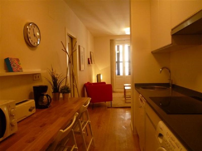 Apartamento Luminoso en Centro de 2 Dormitorios #1031 en Madrid