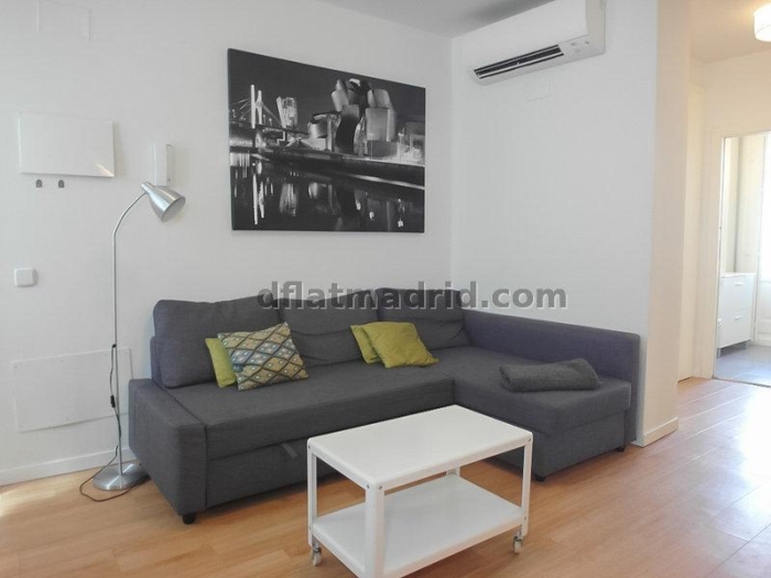 Apartamento Luminoso en Centro de 2 Dormitorios #1033 en Madrid