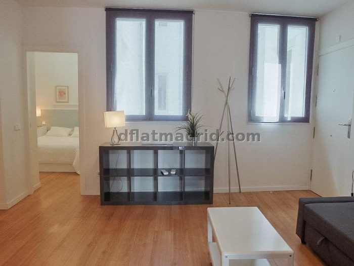 Apartamento Luminoso en Centro de 2 Dormitorios #1033 en Madrid