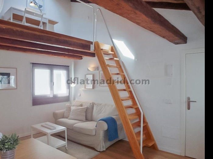 Quiet Penthouse in Centro of 1 Bedroom #1034 in Madrid