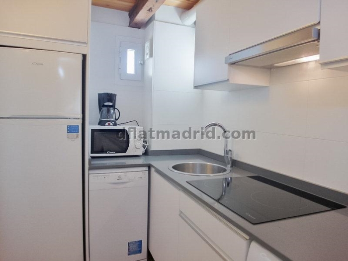 Quiet Penthouse in Centro of 1 Bedroom #1034 in Madrid