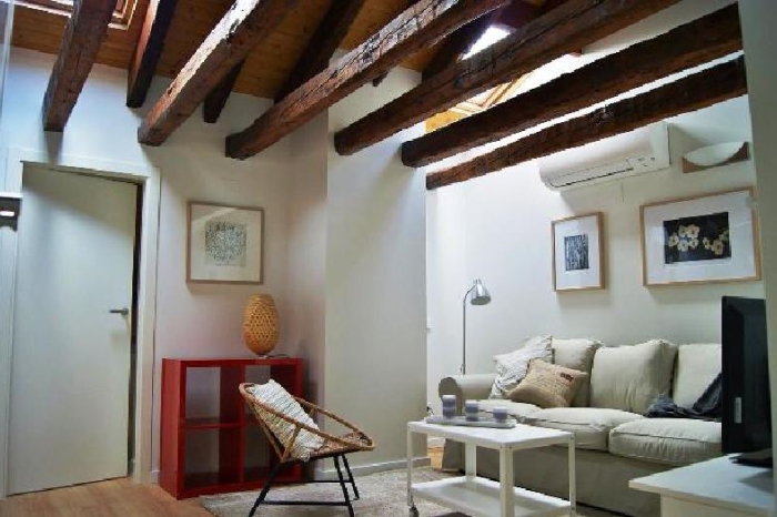 Bright Penthouse in Centro of 2 Bedrooms #1035 in Madrid