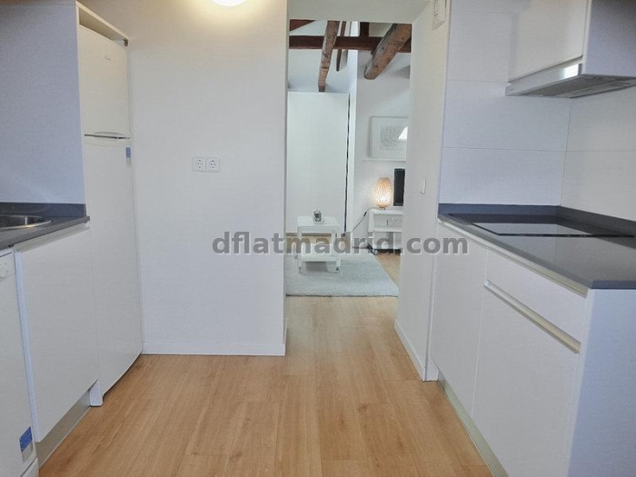 Bright Penthouse in Centro of 2 Bedrooms #1036 in Madrid