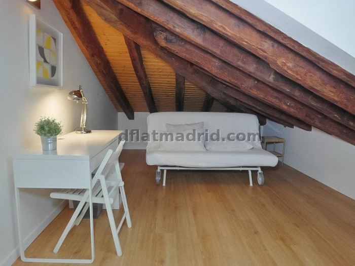 Bright Penthouse in Centro of 2 Bedrooms #1036 in Madrid