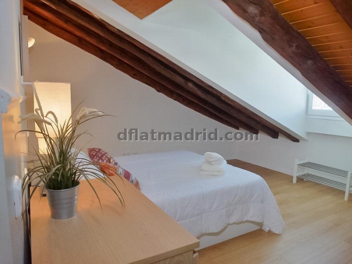 Bright Penthouse in Centro of 2 Bedrooms #1036 in Madrid