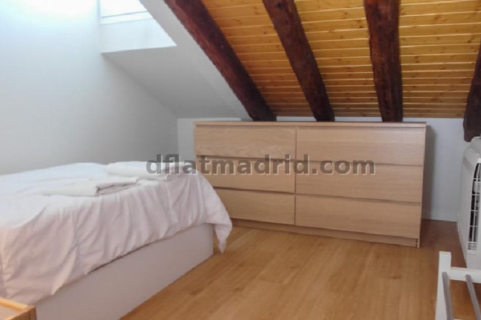 Bright Penthouse in Centro of 2 Bedrooms #1037 in Madrid