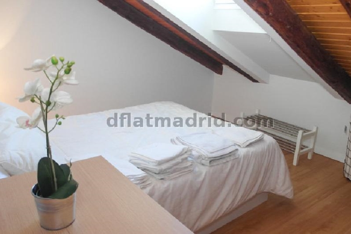 Bright Penthouse in Centro of 2 Bedrooms #1037 in Madrid