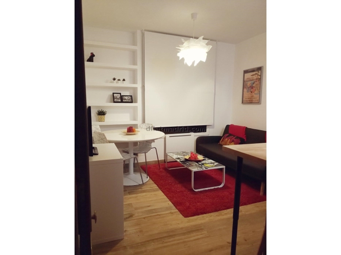 Apartamento Tranquilo en Centro de 1 Dormitorio #1090 en Madrid