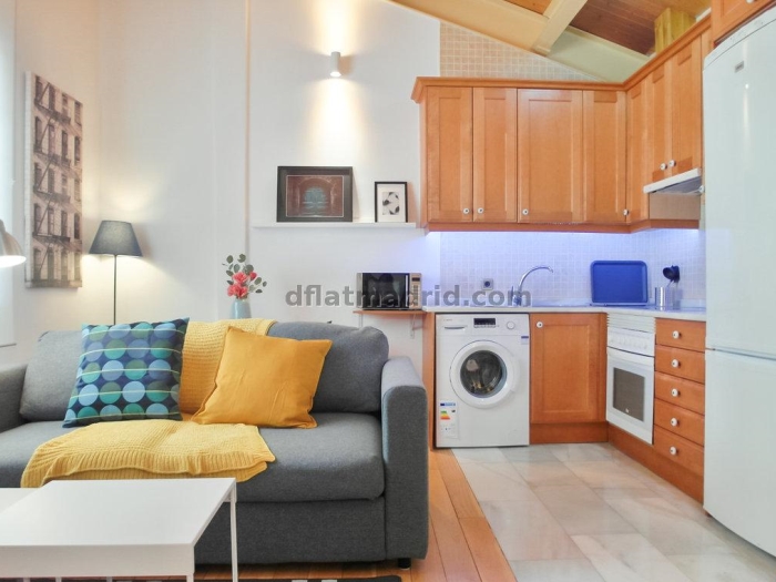 Apartamento Tranquilo en Chamartin de 1 Dormitorio #1789 en Madrid