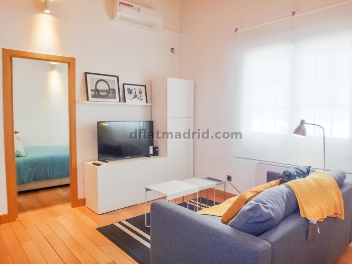 Quiet Apartment in Chamartin of 1 Bedroom #1789 in Madrid