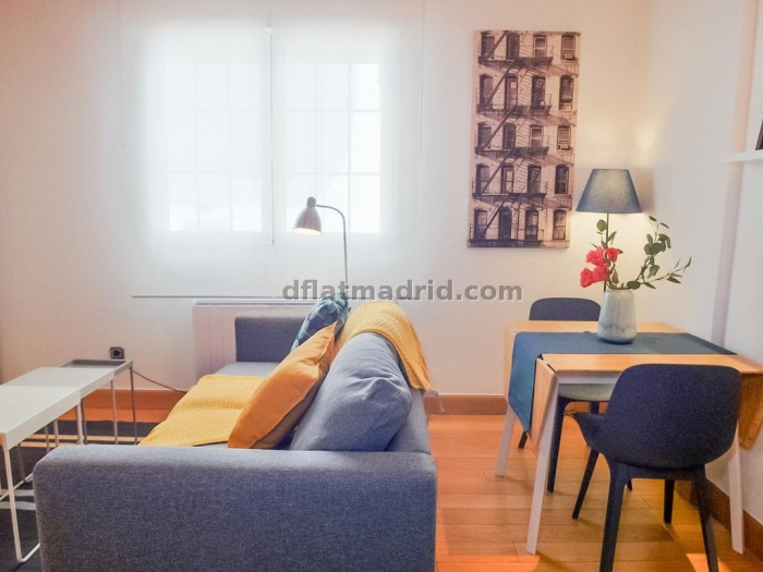 Apartamento Tranquilo en Chamartin de 1 Dormitorio #1789 en Madrid