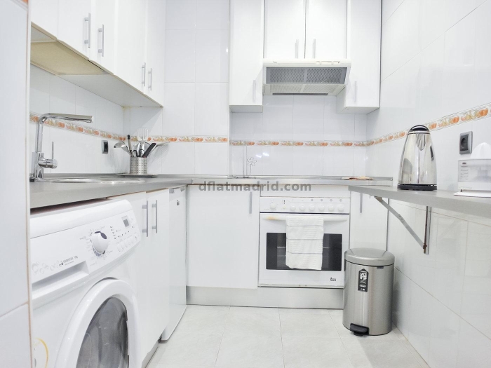 Apartamento Luminoso en Chamartin de 1 Dormitorio #518 en Madrid