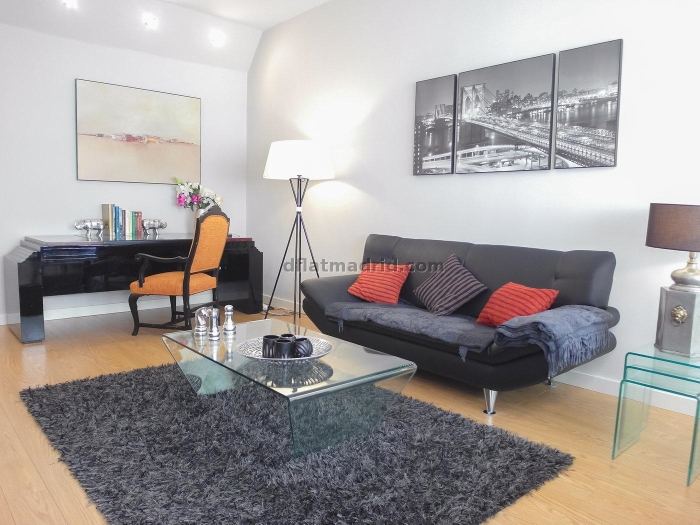 Apartamento Luminoso en Chamartin de 1 Dormitorio #518 en Madrid