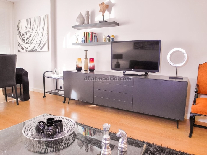 Apartamento Luminoso en Chamartin de 1 Dormitorio #518 en Madrid