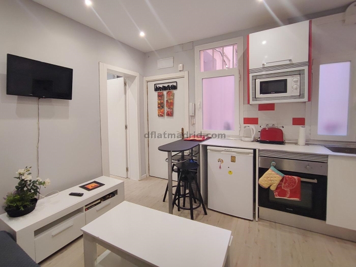 Apartamento Tranquilo en Centro de 1 Dormitorio #1812 en Madrid