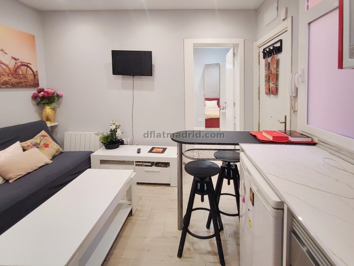 Apartamento Tranquilo en Centro de 1 Dormitorio #1812 en Madrid