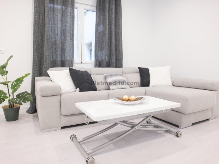 Apartamento Luminoso en Chamartin de 1 Dormitorio #1827 en Madrid