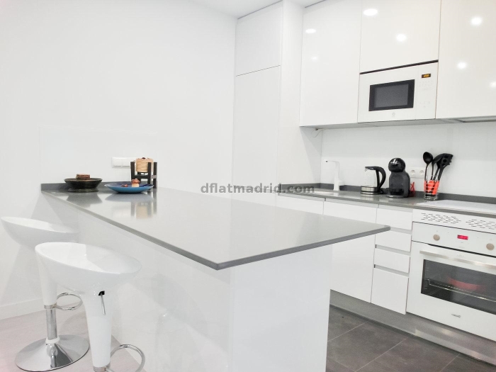 Apartamento Luminoso en Chamartin de 1 Dormitorio #1827 en Madrid