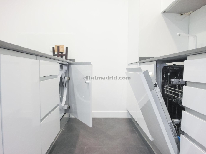 Apartamento Luminoso en Chamartin de 1 Dormitorio #1827 en Madrid