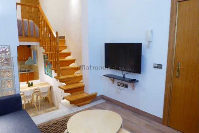 Apartamento Tranquilo en Chamartin de 1 Dormitorio #1804 en Madrid