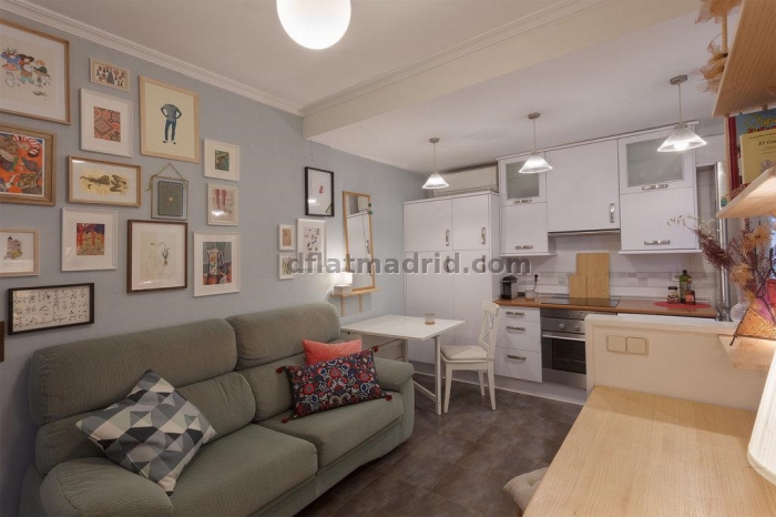 Apartamento Tranquilo en Centro de 1 Dormitorio #1849 en Madrid