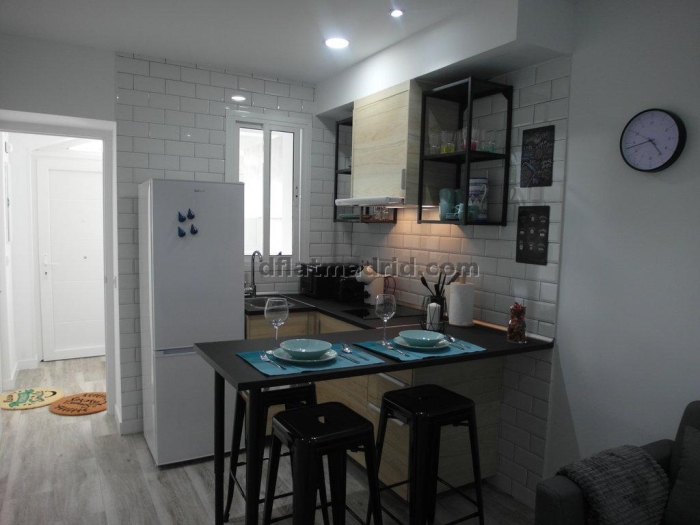 Apartamento Luminoso en Chamartin de 1 Dormitorio #1851 en Madrid