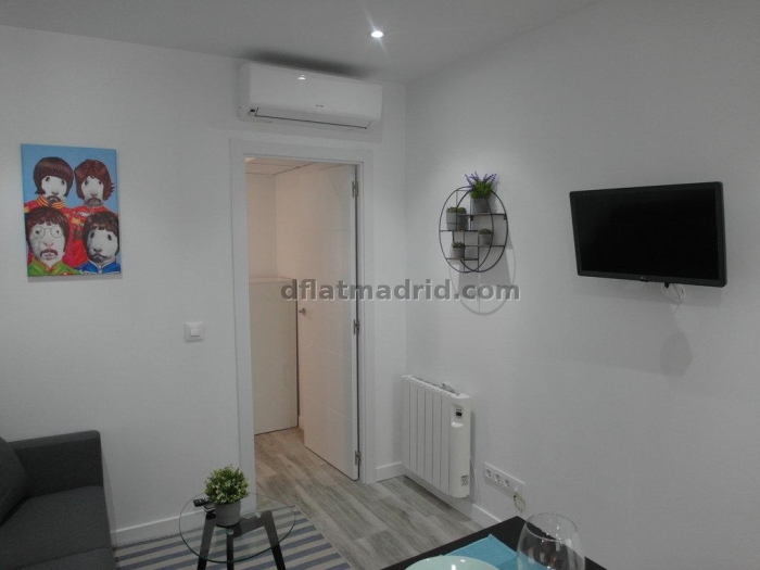 Apartamento Luminoso en Chamartin de 1 Dormitorio #1851 en Madrid