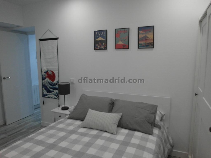 Apartamento Luminoso en Chamartin de 1 Dormitorio #1851 en Madrid