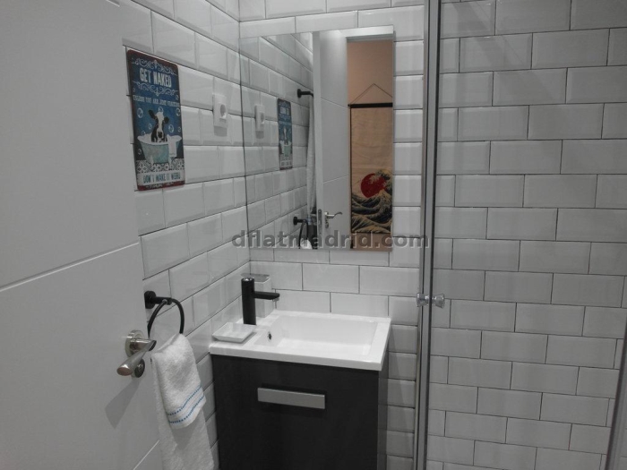 Apartamento Luminoso en Chamartin de 1 Dormitorio #1851 en Madrid