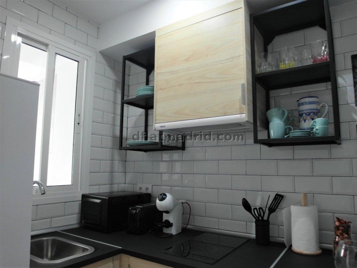 Apartamento Luminoso en Chamartin de 1 Dormitorio #1851 en Madrid