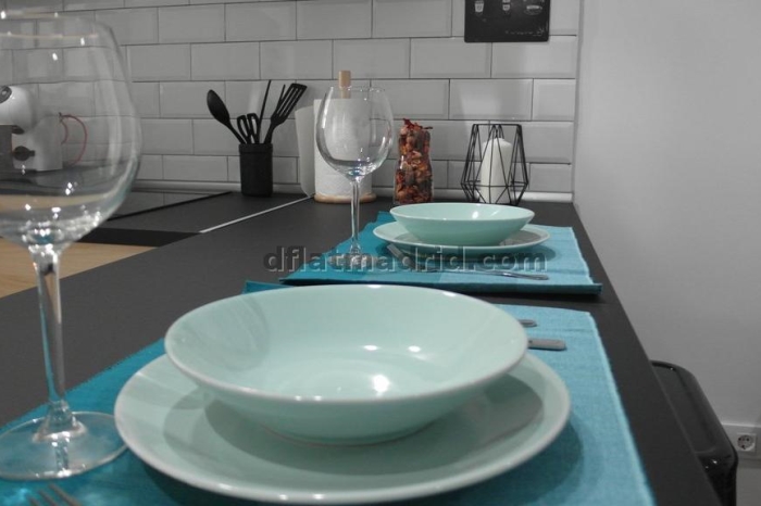 Apartamento Luminoso en Chamartin de 1 Dormitorio #1851 en Madrid