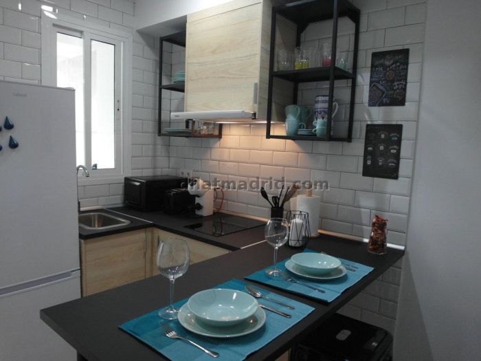 Apartamento Luminoso en Chamartin de 1 Dormitorio #1851 en Madrid