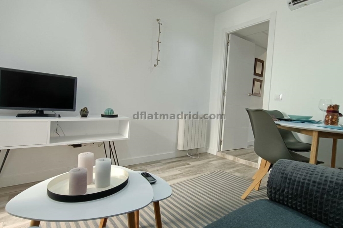 Apartamento Luminoso en Chamartin de 1 Dormitorio #1852 en Madrid