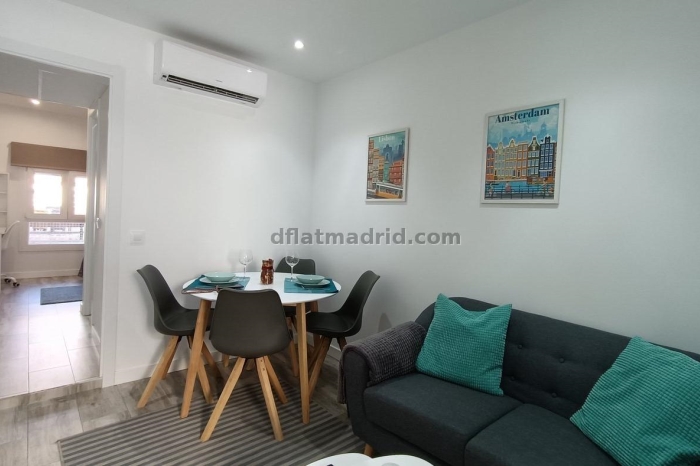 Apartamento Luminoso en Chamartin de 1 Dormitorio #1852 en Madrid