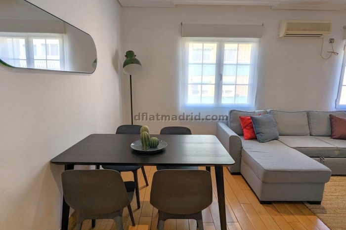 Spacious Apartment in Chamartin of 2 Bedrooms #1853 in Madrid